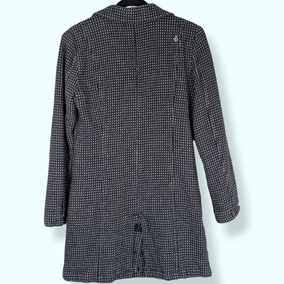 Volcom Houndstooth Lined Pea Coat - Picture 6 of 10